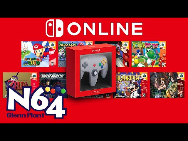 Nintendo Switch N64 Expansion Pack Launch Games Overview