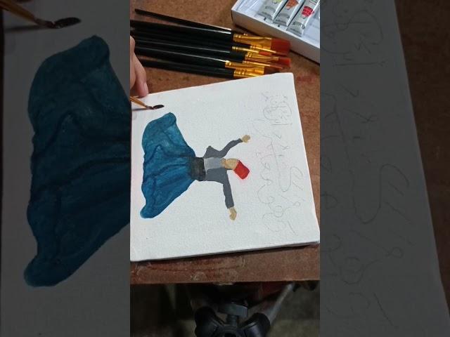 Sufi Painting #moondodal #calligraphy #islamicart #artist #calligraphyart #moondodal