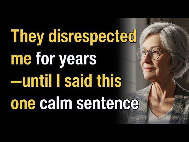 Seniors: When a Rude Person Disrespects You, Say This To Make Them Regret It
