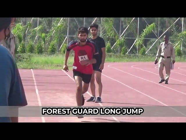 Forest guard  recap 2022: long jump #forestguardbharti2024  #forestguard #army  #forest