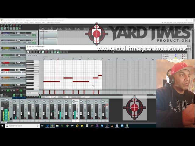 Trap beat tutorial with reaper DAW