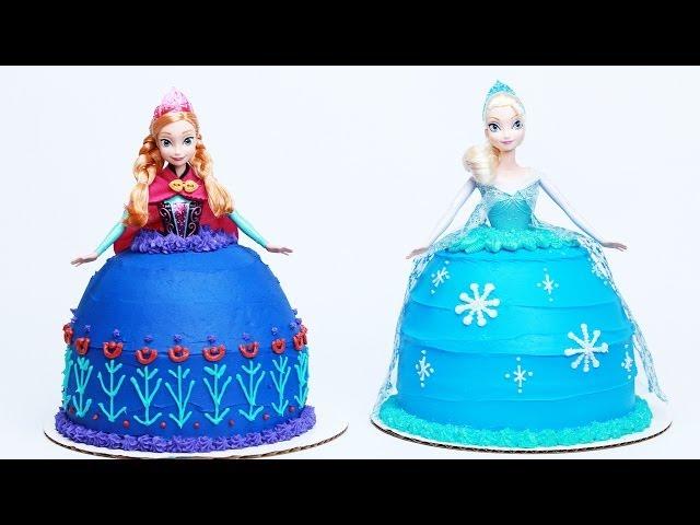 HOW TO MAKE A DISNEY PRINCESS SISTERS CAKE - NERDY NUMMIES