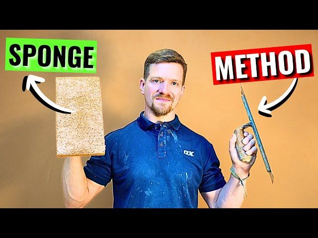 NEW, Updated Sponge Method REVEALED…(For Better Results In Plastering)