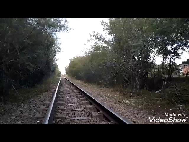 Jocemar Teles Ferrovias do Sul -RS Fazendo Limpeza na via aqui em Cachoeira do Sul RS