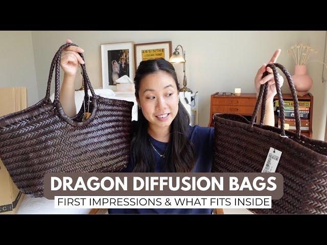 DRAGON DIFFUSION BAGS | Nantucket, Triple Jump + Santa Croce | First Impressions & What Fits Inside