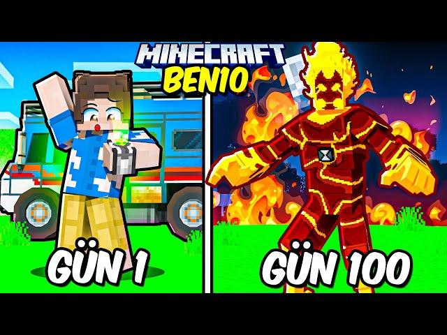 Minecraft'ta BEN 10 Olarak 100 GÜN GEÇİRDİM! 