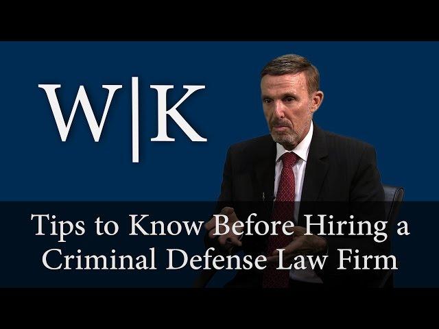 Tips to Know Before Hiring a Criminal Defense Attorney