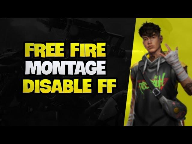 HARMANE BABA REMIX || FREE FIRE MONTAGE PC || Part 1|| Disable FF