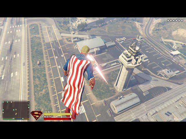 GTA 5 RDE - Homelander Destroyed Military Base