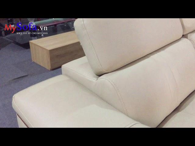 Ghế Sofa da đẹp giá rẻ cho phòng khách AmiA SFD160