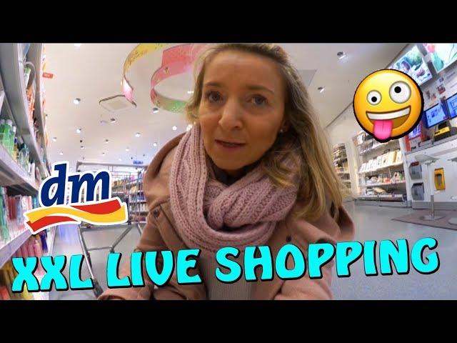 XXL DM LIVE SHOPPING  RUSSISCHES ESSEN KOCHEN  DOPPEL- Vlog  marieland 