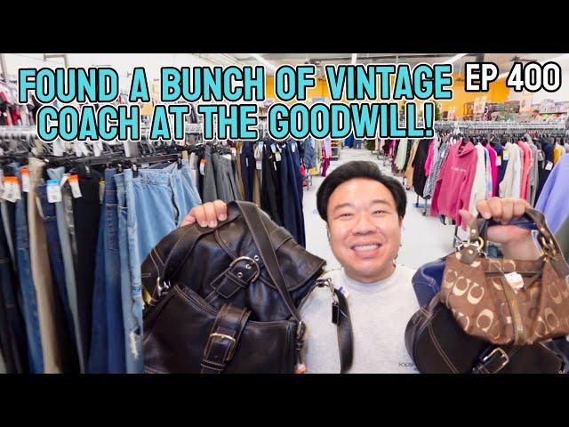 Found a Bunch Vintage Coach at the Goodwill! Ep 400