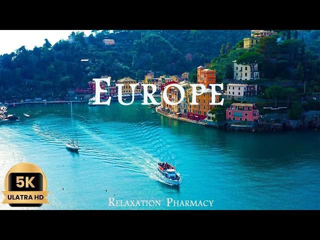 Europe 5K - Scenic Relaxation Film With Calming Music - 5K Relaxation Video