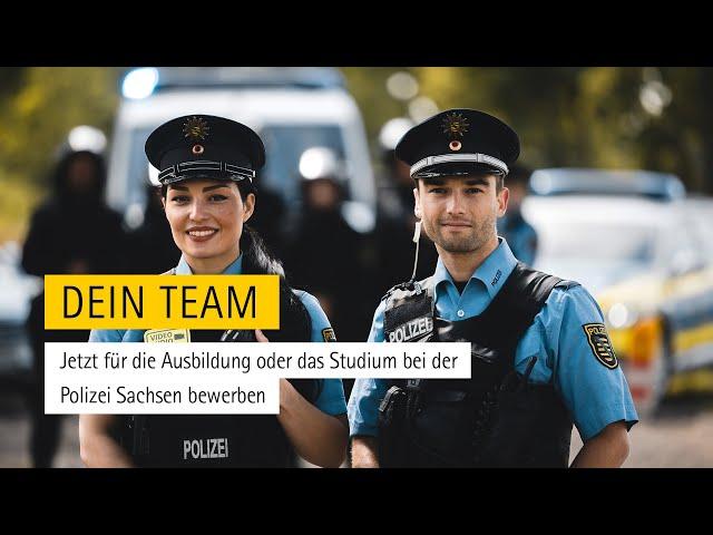 #DeinTeam Kampagnenvideo Polizei Sachsen 2023