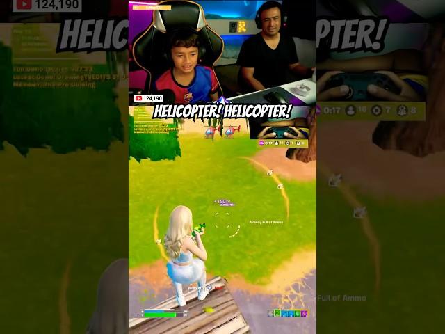 Helicopter! Helicopter!   #romike2013 #fortnite