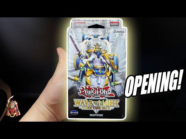 Yu-Gi-Oh! WAVE OF LIGHT STRUCTURE DECK OPENING & REVIEW! NEW FAIRY SUPPORT 2018 (TCG)