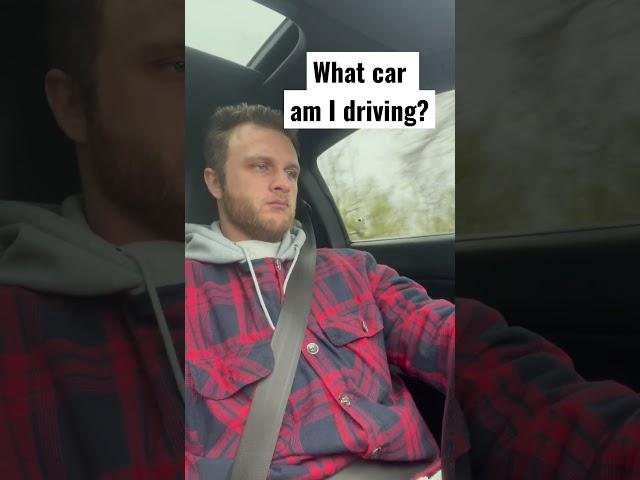 What car am I driving?  #whatcaramidriving #boosted #manual