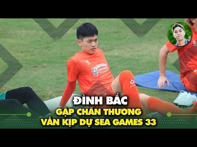 Nóng! Đình Bắc chấn thương nặng, may kịp dự SEA Games với U22 Việt Nam