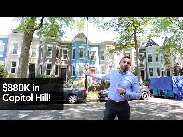 $880K Row House in Washington, DC! - Property Tour DMV