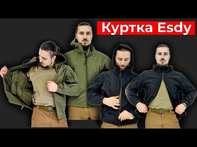 Куртка Esdy SOFT Shell Olive+Back #куртка #тактичнакуртка