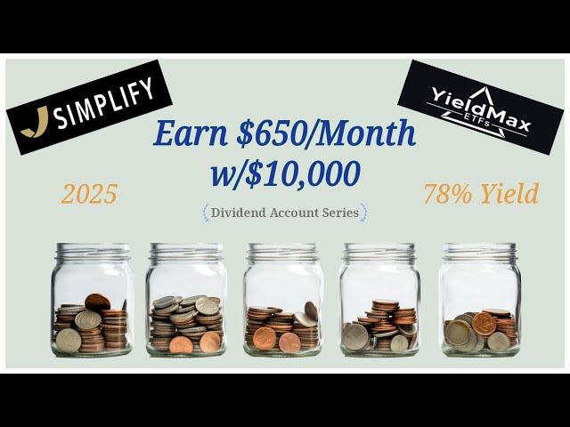 Make $650/Month with $10,000! High-Yield Dividend Investing!