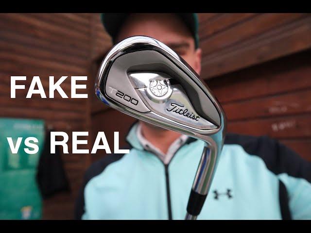 FAKE Titleist T200 Irons from Aliexpress - Putting these counterfeit golf clubs to the test!