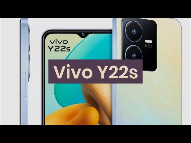 Vivo Y22s specs: 5000mAh Battery, 50MP Cameras, Cheap Price!