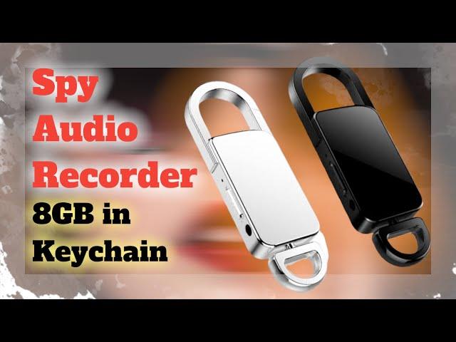 Secret Spy Audio Sound Voice Recorder in Keychain