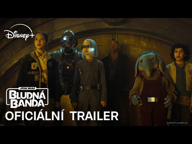 Star Wars: Bludná banda - Oficiální Trailer #2 | CZ DABING | Skeleton Crew 2024 | Disney+