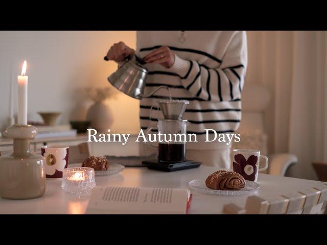 Rainy Autumn Days I seasonal living I slow and cozy weekend I autumn in Finland