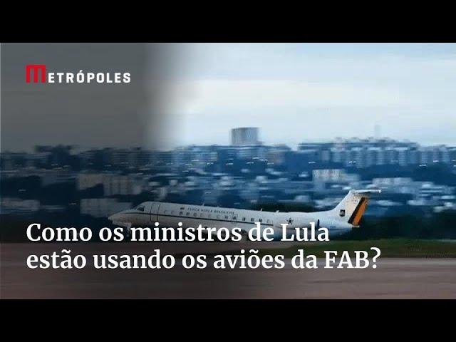 Ministros de Lula aproveitam aviões da FAB para passar fim de semana em casa