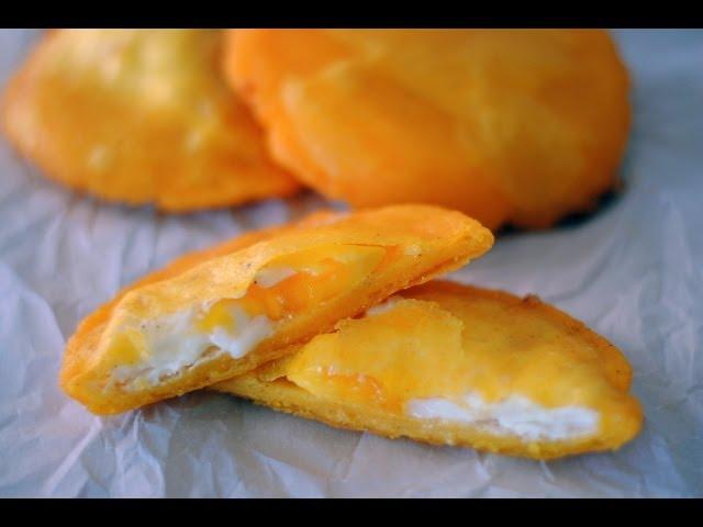 COLOMBIAN AREPA DE HUEVO | How To Make An Egg Stuffed Arepa | SyS