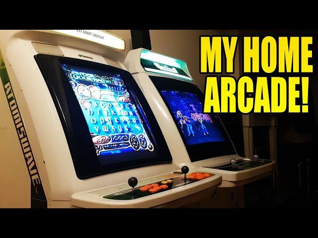 The Home Arcade Retro Set-up!