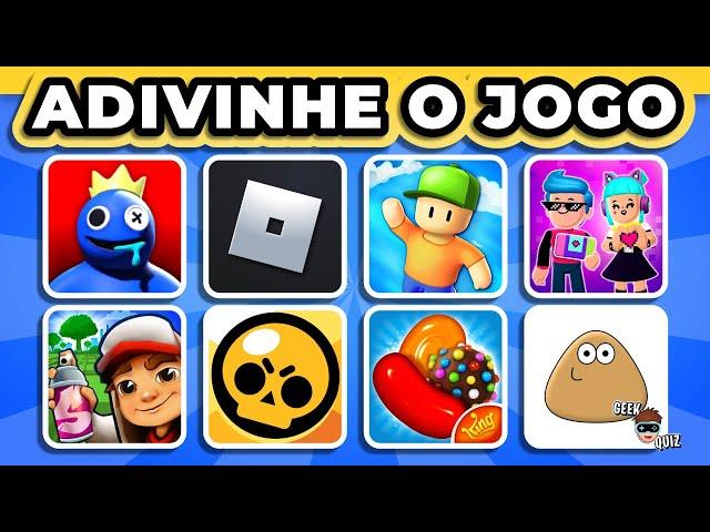 ADIVINHE O JOGO PELA LOGO | Desafio para Testar sua Mente | Geek Quiz