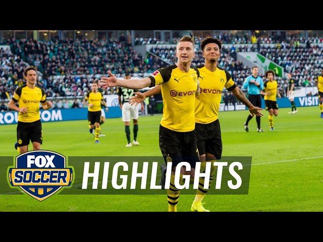 VfL Wolfsburg vs. Borussia Dortmund | 2018-19 Bundesliga Highlights