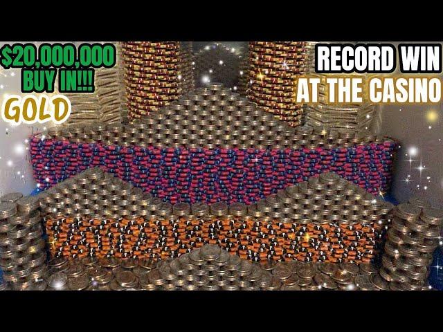 WORLD’S LARGEST “DOUBLE WALL” CRASH!!! HIGH RISK COIN PUSHER $20,000,000 BUY IN!!! (HUGE WIN)