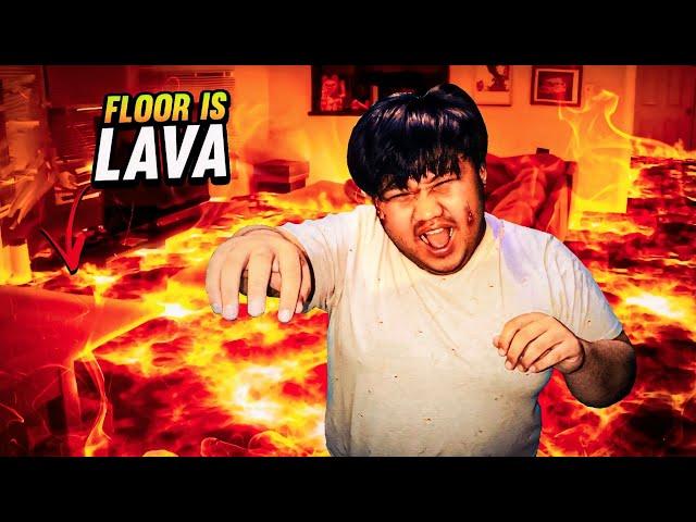 The Floor Is Lava at BhatbhateniNepali Edition || 24 Hours Challenge