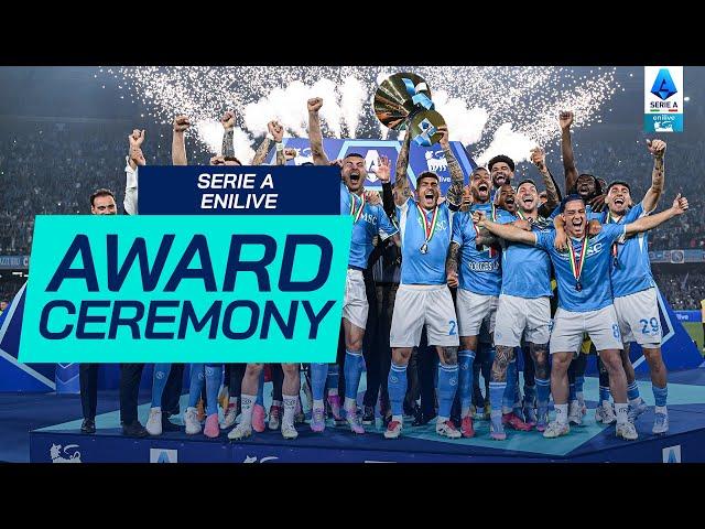Napoli Are Crowned Champions! | Trophy Ceremony | Serie A 2024/25