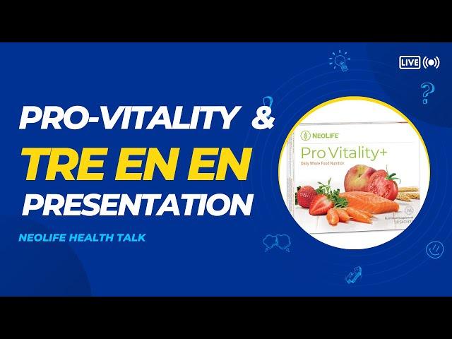 Neolife Provitlity & Tre en ne  presentation: How neolife products work