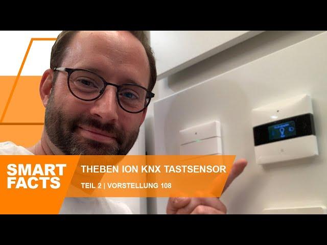Theben iON KNX Taster | ION 108 | Der Taster mit KNX Visualisierung über Bluetooth