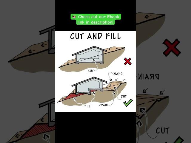 CUT AND FILL #shorts #civilengineering065 #viral