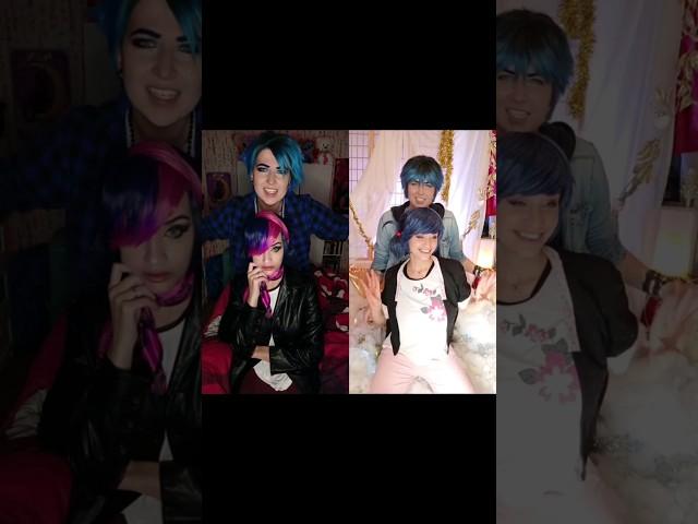 Angel VS Demon  #tiktok #cosplay #miraculous #miraculousladybug #lukacouffaine #marinette #love