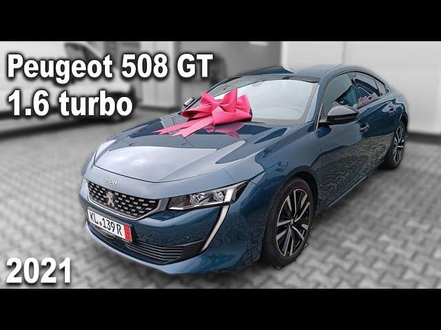 Peugeot 508 GT 180 aut 2021 - și frumoasă și economică!