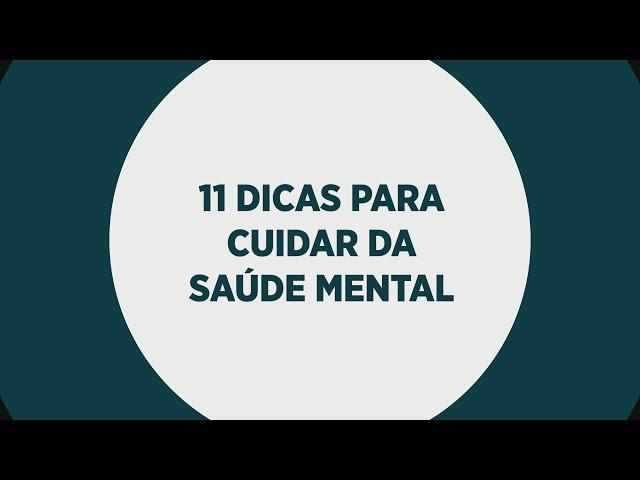 Dicas para cuidar da saúde mental