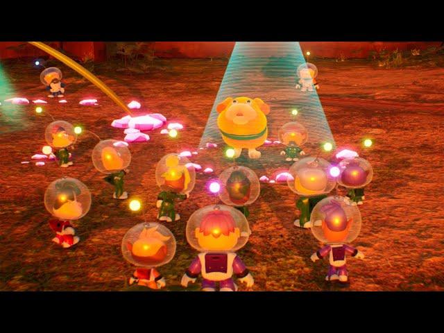 Pikmin 4 - Blossoming Arcadia: Misshapen Pond - Night Expedition - Part 22 [Nintendo Switch]