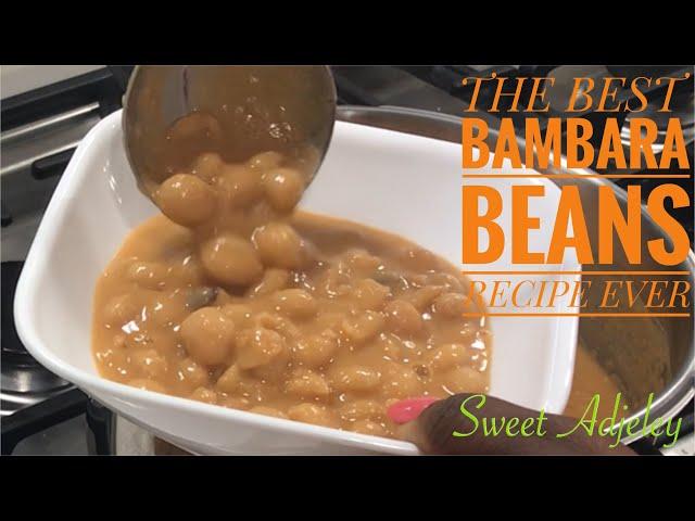 ONCE YOU SEE THIS BAMBARA BEANS RECIPE , YOU WILL NEVER COOK IT THE SAME AGAIN | ABOBOI RECIPE