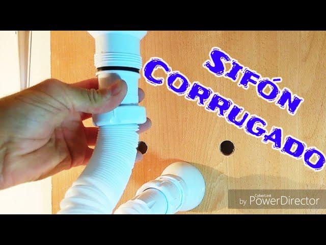 How to properly place a Corrugated Siphon. Very simple and safe