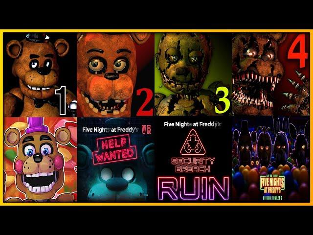 FNAF: All Trailers! (2014 - 2023)