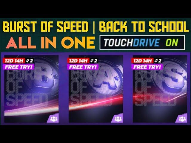 Asphalt UNITE - BURST OF SPEED | BACK TO SCHOOL 1, 2 & 3 | ALL IN ONE Touchdrive Guide