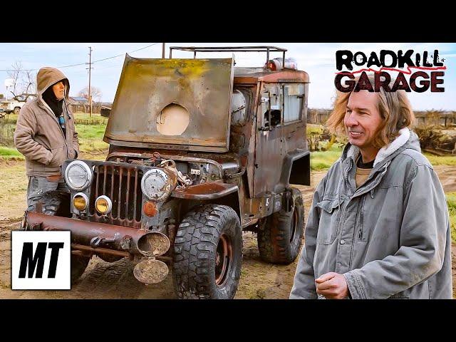 GROSS Yard Find '52 Jeep! Will It Run? | Roadkill Garage | MotorTrend